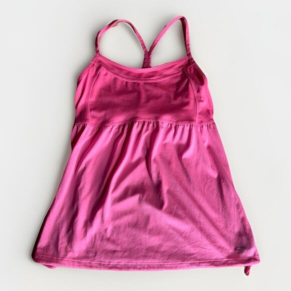 Champion C9 Pink Built-In Bra Athletic Tank Top XS Racerback Shelf Bra - Picture 1 of 7